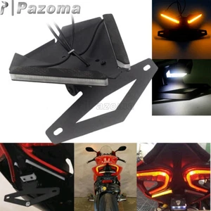 For Ducati 1199/959/899 Panigale LED Fender Eliminator Kit License Plate Bracket - Picture 1 of 9