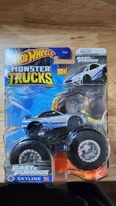 Hot Wheels - 2024 Monster Trucks Fast & Furious Nissan Skyline (BBHWC72) - Bild 1 von 1