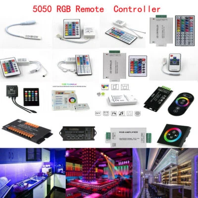 IR/RF/wifi/bluetooth Remote Controller 20/24/44Key for RGB 5050 LED Strip tape - Image 1 of 4