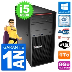 PC tour Lenovo P320 MT Intel Core i5-6500 RAM 8Go Festplatte 1To Windows 10 Wifi - Bild 1 von 7