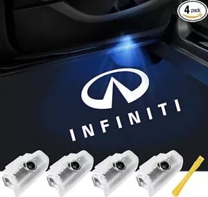 No Fade Car Door Lights Logo Compatible with Infiniti, LED Welcome Lights Access - Picture 1 of 6