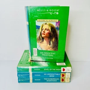 4x Helen Dickson Mills & Boon Historical Romance Hardcover Book Lot Love - Picture 1 of 8
