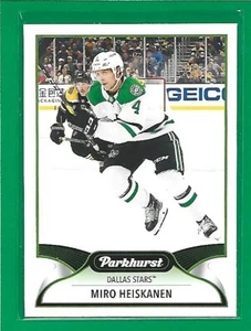 2021-22 Parkhurst Hockey Miro Heiskanen #222 Dallas Stars - Picture 1 of 2