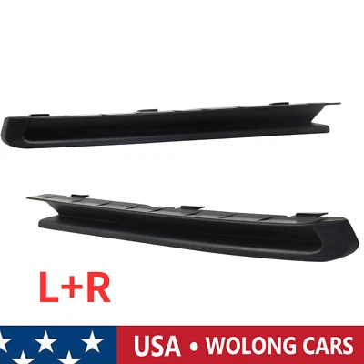New  Side of 2pc Bumper Trim  Front Left & Right For 2015-2018 Volkswagen Jetta - Image 1 of 4