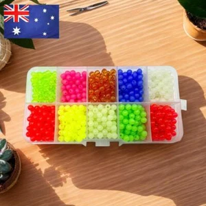 1000pcs Luminous Fishing Beads Fishing Accessories Line Beads Round Float Balls - Bild 1 von 11