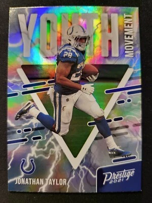 2021 Prestige Jonathan Taylor YOUTH MOVEMENT Card #YM-4 - Image 1 of 2