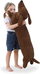 36 Inch Dachshund Dog Stuffed Animal Plush, Long Weiner Body Pillow,... - Picture 1 of 7