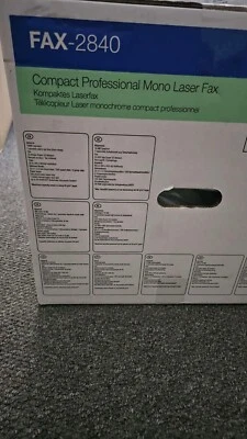 Brother FAX-2840 A4 Mono High Speed Laser Fax/Copier - Image 1 of 4