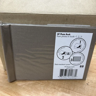 Libro de fotos Pinchbook cubiertas duras tela topo libro 4x6. 10 por caja Foto 1 de 4