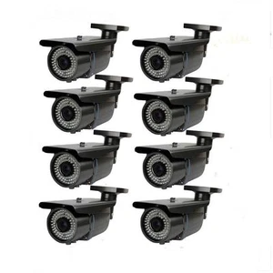Sony CMOS 1800TVL 72IR v0( 2.8~12mm Varifocal Lens 8 Outdoor Surveillance Cam6 - Picture 1 of 2