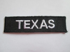 TEXAS Embroidered Patches - Iron or Sew On - P070 - Picture 1 of 1