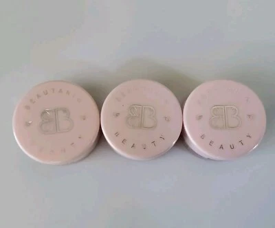 Лот из 3-Beautaniq красоты масло губ и щек бальзам розовато-лиловый личи.14oz/4g ~ запечатанный - Изображение 1 из 3