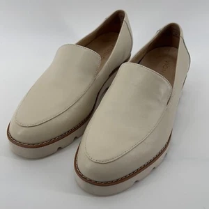 Vionic Damen-Slipper 8,5 BREIT Kensley cremefarben Leder Fußgewölbestütze neu mit Karton - Bild 1 von 8