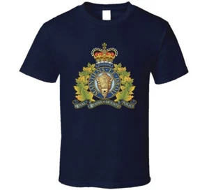 Camiseta con sello retro de la policía nacional canadiense RCMP - Imagen 1 de 4