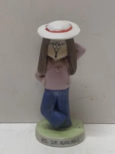 1982 Porcelain Cathy Figurine “Yes, I’m Available” - Picture 1 of 8