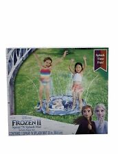 Disney Frozen 2 Spray N Splash Kids Sprinkler Mat Outdoor Summer Fun
