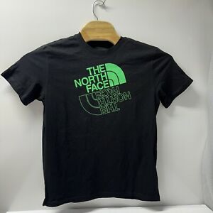 THE NORTH FACE Boys' Graphic T-Shirt, Black, Extra Large (14/16) NWT