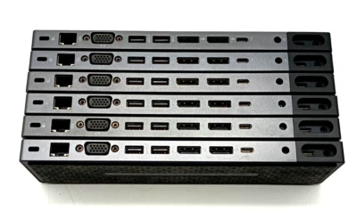 Lot of 6 OEM HP Elite Thunderbolt 3 Dock HP ZBook HQ-TRE HSTNN-CX01 P5Q58UT#ABA - Image 1 of 4