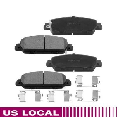 Pastillas de freno delanteras cerámicas 4 piezas para Honda HR-V 2013 2014-2022 Accord 2016 2017-2022 Foto 1 de 4