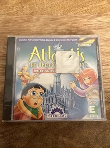 Atlantis The Underwater City Video Game Pc Cd-ROM E-Everyone (NewFactory Sealed) - Picture 1 of 5