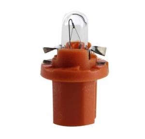2 LUCES LÁMPARA 12V 1.0W BX8.5D NARANJA AUTO TABLERO Halógena Luz - Imagen 1 de 1