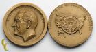Distinctive Art Co Lyndon Johnson Presidentiel Inauguration Medaille 2 Lot Maco
