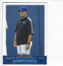 2014 Tulsa Drillers (Double A-Colorado Rockies) Darryl Scott