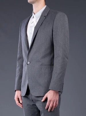 Blazer 1 botón gris carbón Ernest colección Calvin Klein nuevo con etiquetas Foto 1 de 4