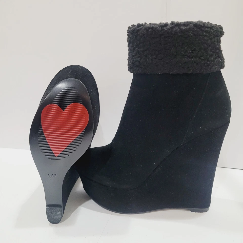 Zapatos para mujer Luichiny alfombra roja plataforma negra cuñas  Foto 1 de 4