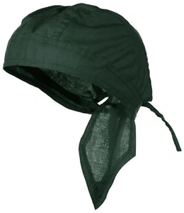 Green Bandana Headwrap Calavera Gorra Do Rag Motocicleta Doo Du Rocío Bufanda Cabello Algodón - Imagen 1 de 3