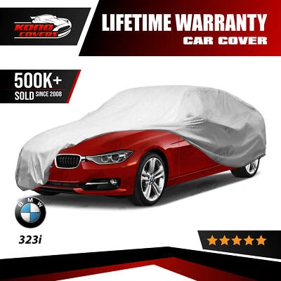 Cubierta de coche BMW 323I sedán 5 capas 1999 2000 2006 2007 2008 2009 2010 2011 2012 Foto 1 de 4