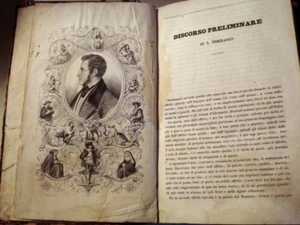 MANZONI OPERE COMPLETE 1830 Discorso Preliminare di N. Tommaseo 1830 - PAG. 800 - Foto 1 di 6