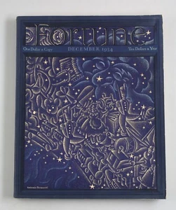 Vintage Fortune Magazine December 1934 Du Pont House of Steinway Great Cover - Picture 1 of 6