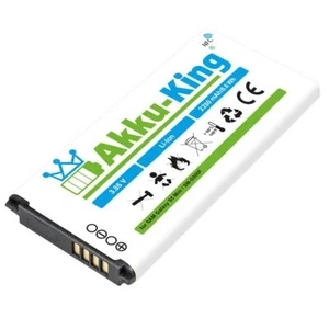 Akku-King NFC Akku für Samsung Galaxy S5 Mini S5 Mini DuoS S5 Dx SM-G800F G800H - Bild 1 von 4