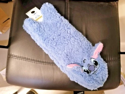 Primark Disney Ladies Stitch Bed Slipper Socks Womens Cosy Gripper Footlet Gift - Image 1 of 4
