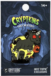 CRYPTOZOIC CRYPTKINS EINHORN EMAILLE ANSTECKNADEL HALLOWEEN FOLKLORE HOT TOPIC - Bild 1 von 2