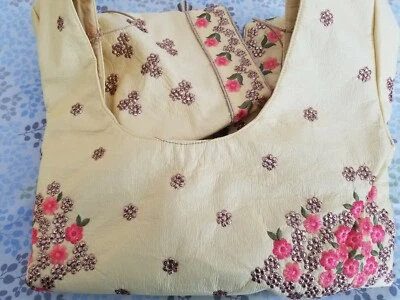 Designer Indian Bridal Lehenga Choli Wedding Pakistani Bollywood Lehnga - Image 1 of 4