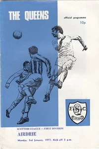 Queen of the South v Airdrie 1976/7 (3 Jan) - Picture 1 of 1