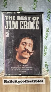 Jim Croce "The Best Of Vol. 2" Cassette Tape, (1986), Greatest Hits - Picture 1 of 13
