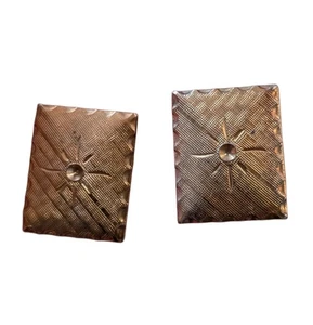 Set gemelli vintage placcati oro 18 carati - Foto 1 di 2