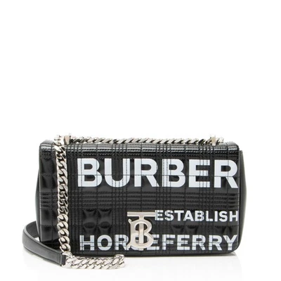Bolso de hombro Burberry de cuero acolchado Horseferry TB Foto 1 de 4