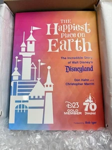Disney D23 Gold Member Exklusives Buch Der glücklichste Ort der Welt NEU - Bild 1 von 2