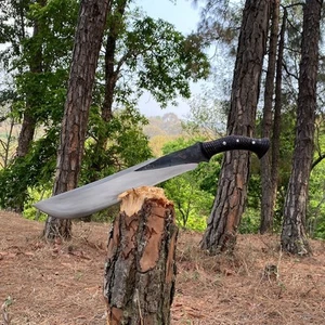 Custom Handmade Carbon Steel Blade Survival Machete Knife| Hunting Knife Camping - Picture 1 of 9