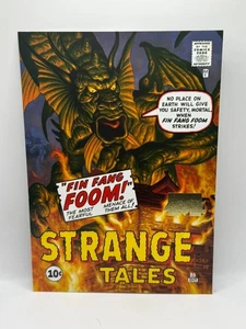 2024 UPPER DECK MARVEL MASTERPIECES XL #3 FIN FANG FOOM WHAT IF GOLD FOIL /1999 - Picture 1 of 2