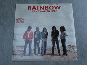 Rainbow CAN'T HAPPEN HERE / JEALOUS LOVER  1981  7" P/S PLAYS MINT HEAR - Picture 1 of 13