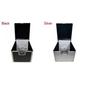 COS Aluminum 10" (25cm) 78 RPM Vintage Record Storage Box (Holds 100 Records) - Imagen 1 de 13