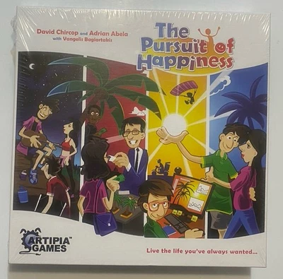 Jogo de tabuleiro The Pursuit of Happiness 2019 Artpia Games infantil idade 12+ - Imagem 1 de 4