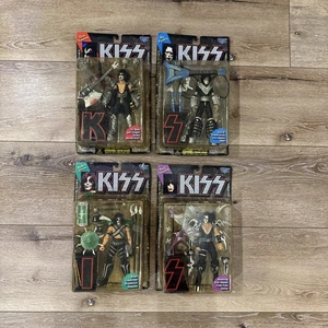 Vintage Kiss Ultra Action Figuren 4er Set 1997 McFarlane Rock n Roll - Bild 1 von 7
