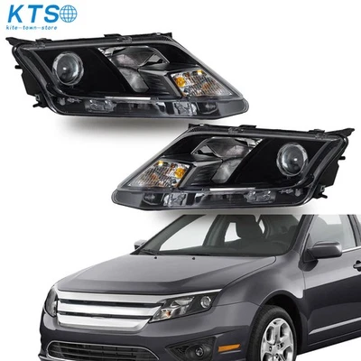 For Ford Fusion 2010-2012 Factory Halogen Headlight Headlamp W/o Bulb Left+Right - Image 1 of 4