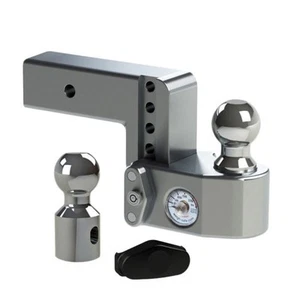Weigh Safe WS4-2.5 4 Drop Hitch with 2.5 Shank Features Slider with Tongue Weigh - Picture 1 of 1